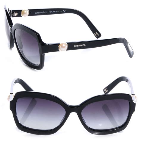 chanel sunglasses with pearl price|Chanel knockoff sunglasses with pearls.